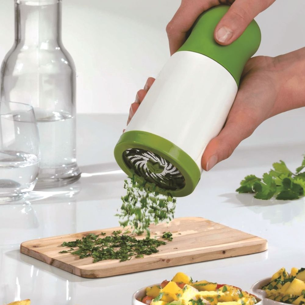 手動式パセリチョッパー、キッチン用ハーブミル、手動式野菜粉砕 - Kitchen Helper Gadgets のレビューと価格
